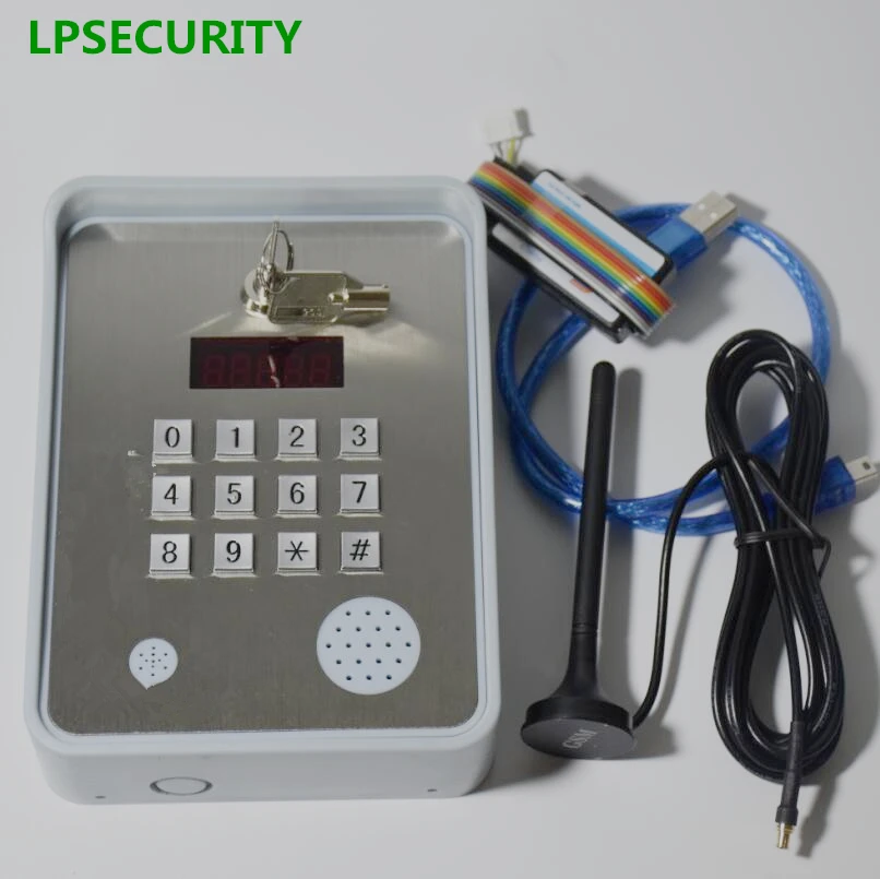 Lpsecurity GSM Домофон ворота Управление доступом/GSM Домофон аварийного средство открытия шлюза Управление доступом; сервис поможет вызова