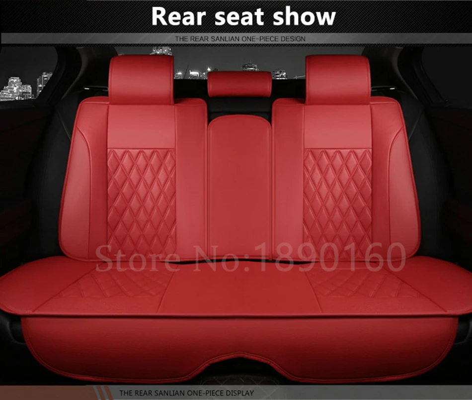 Только чехлы на задние сиденья автомобиля для Volkswagen vw Skoda Toyota Subaru BMW Kia Nissan Volvo Mazda и