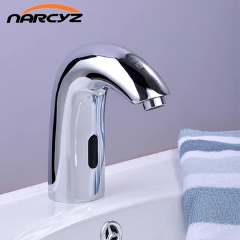 

Luxury brass automatic auto touch free sensor faucet basin faucet Wholesale and Retail XR8845