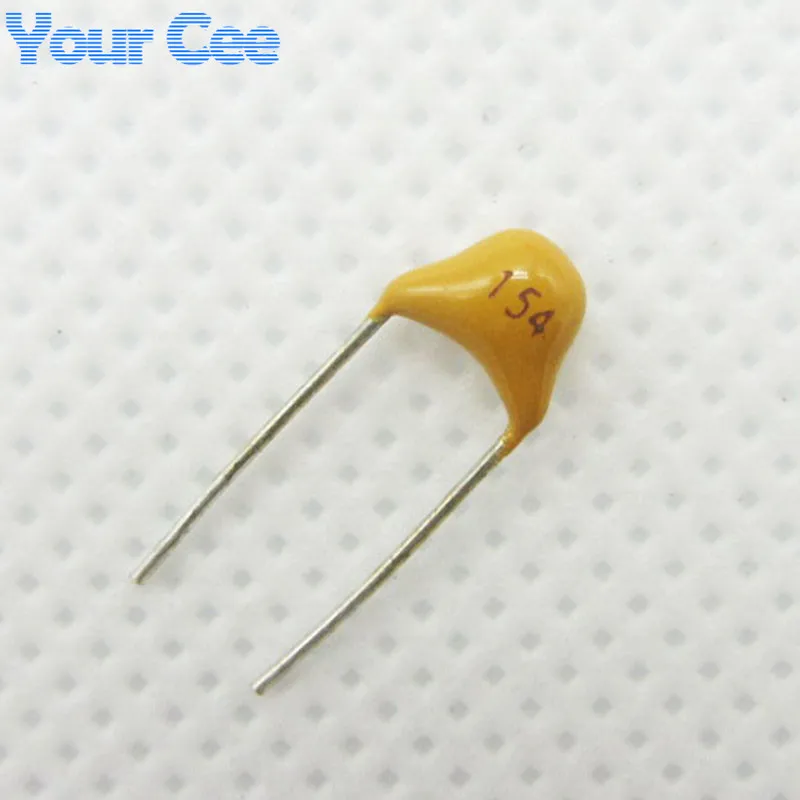 

50pcs Monolithic Ceramic Chip Capacitor MLCC Multi-layer Ceramic Capacitor 0.15UF 150NF 154 50V + / - 20%