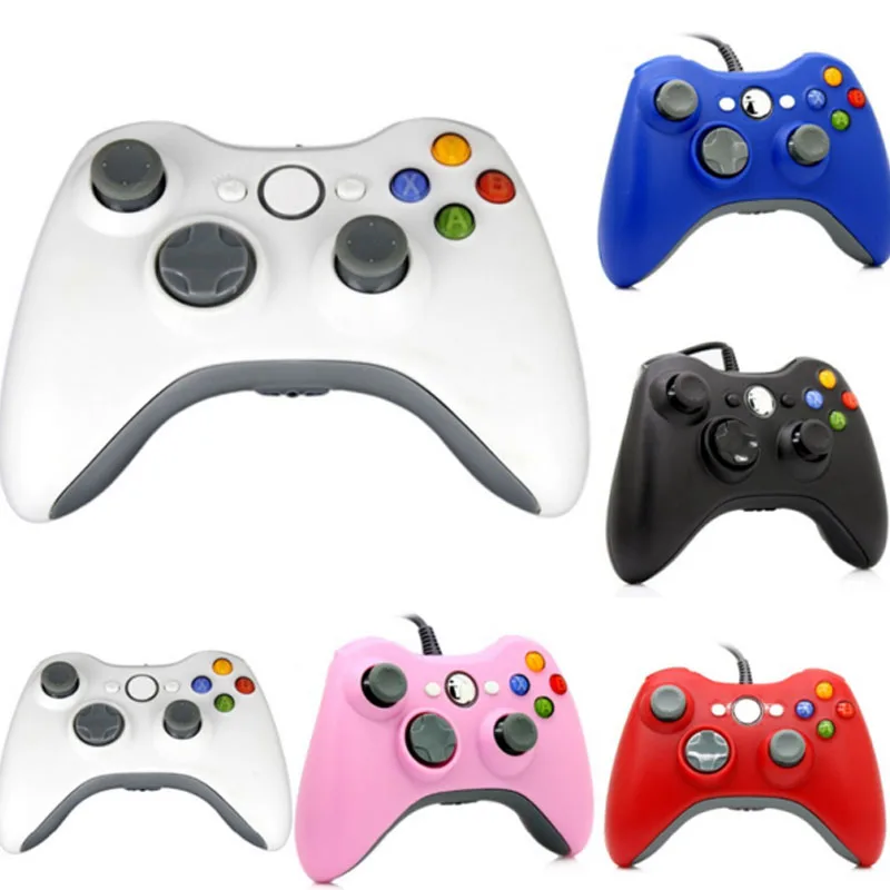 

new USB Wired Joypad Gamepad Controller For Xbox 360 Joystick For Official Microsoft PC for Windows7 / 8 / 10