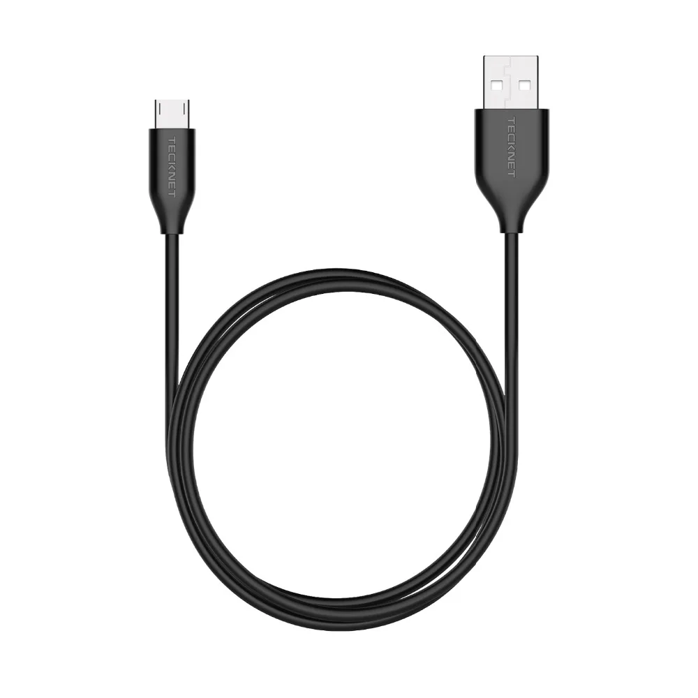 6 قطع TeckNet قسط المصغّر usb كابل شاحن عالية السرعة الهاتف المحمول البيانات كابل المزامنة لأندروز سامسونج HTC موتورولا Xiaomi