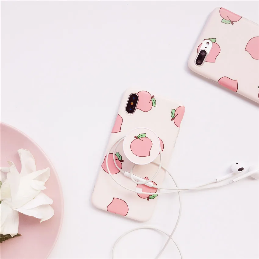 

Glossy Marble Case For iphone 6 7 8 Plus X XS Max XR Bling Conch Shell Epoxy Silicone Glitter Soft TPU Cover For iPhone 7