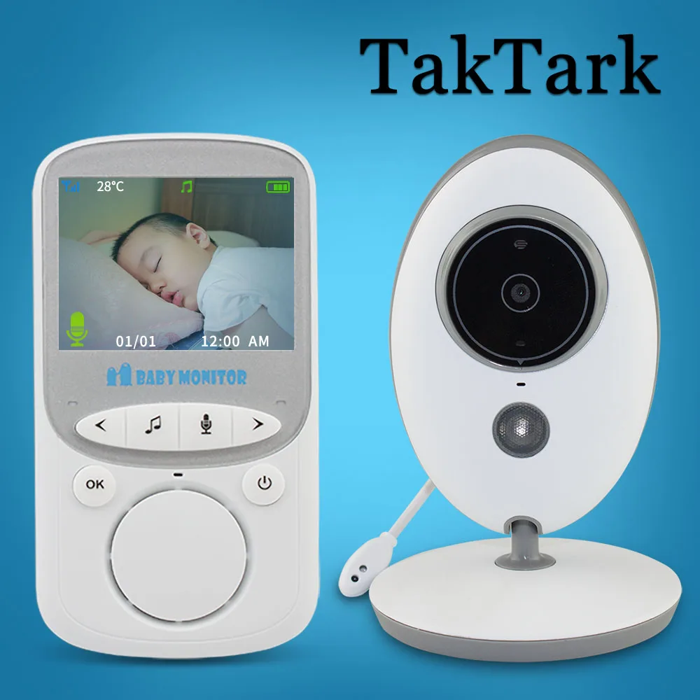 TakTark 2.4 inch Wireless Video Baby Monitor Color Camera