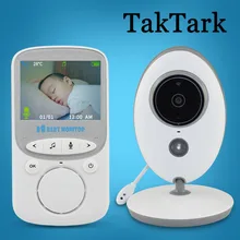 Taktark 2.4 дюймов Беспроводной видео Видеоняни и радионяни Цвет Камера домофон Ночное видение Температура Мониторы ing Няня няня