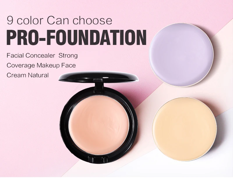 Loumesi Face Concealer Cream  primer Invisible Pore Wrinkle Cover Foundation Base