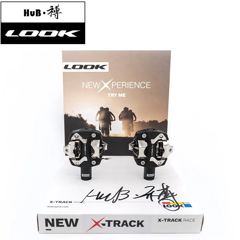 LOOK MTB велосипедные педали с шипами X-TRACK гонки совместимы SPD самоблокирующиеся