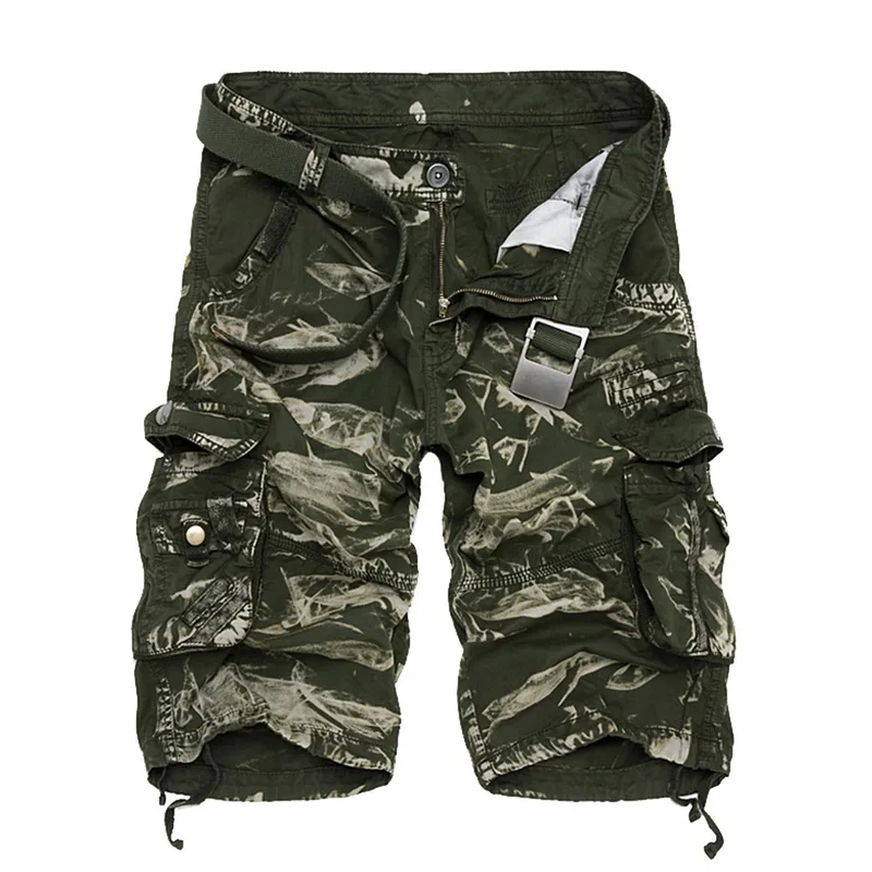 

Laamei Cargo Shorts Men Cool Camouflage Summer Hot Sale Casual Men Short Pants Brand Clothing Comfortable Camo Men Cargo Shorts