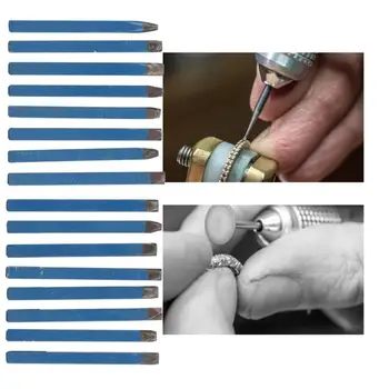 

DIY Carving Jewelry Anvil Chisel Kit Flower Patterns Anvil Chisel Equipment Kit Professional Jeweler Jewelry Making Engrave Tool
