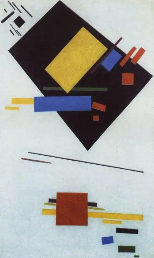 

High quality Oil painting Canvas Reproductions Suprematism (1915)05. By Kazimir Malevich hand painted