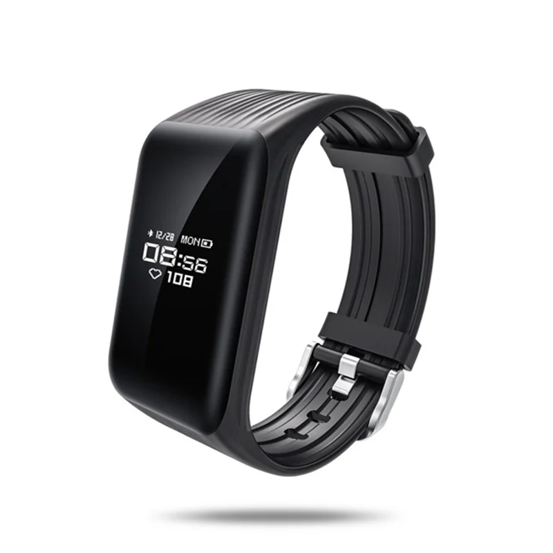 New Fitness Tracker K1 Smart Bracelet Real time Heart Rate Monitor down to sec Charging 2 hours