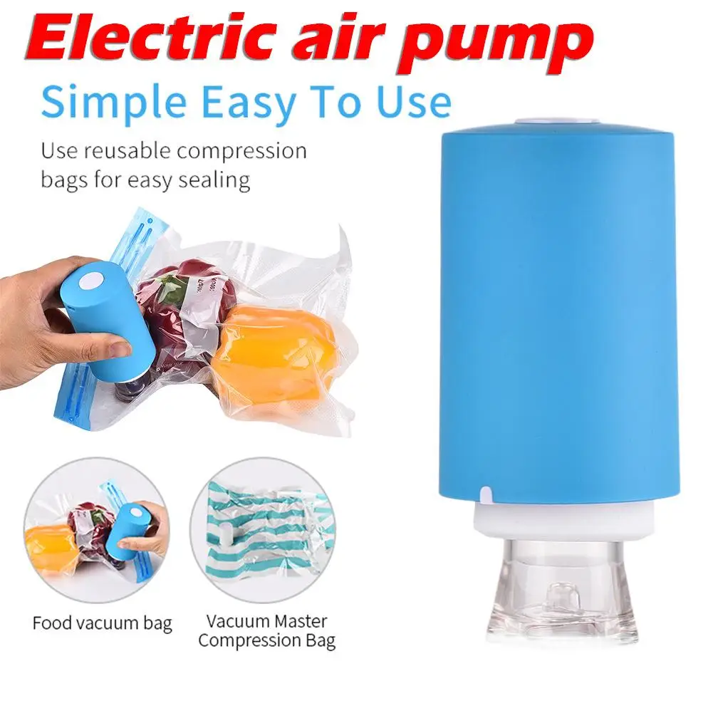 

Multi-functional Dual-use Electric Air Pump Outdoor Travel Compression Bag Vacuum Storage Bag Air Extractor For Home Storage