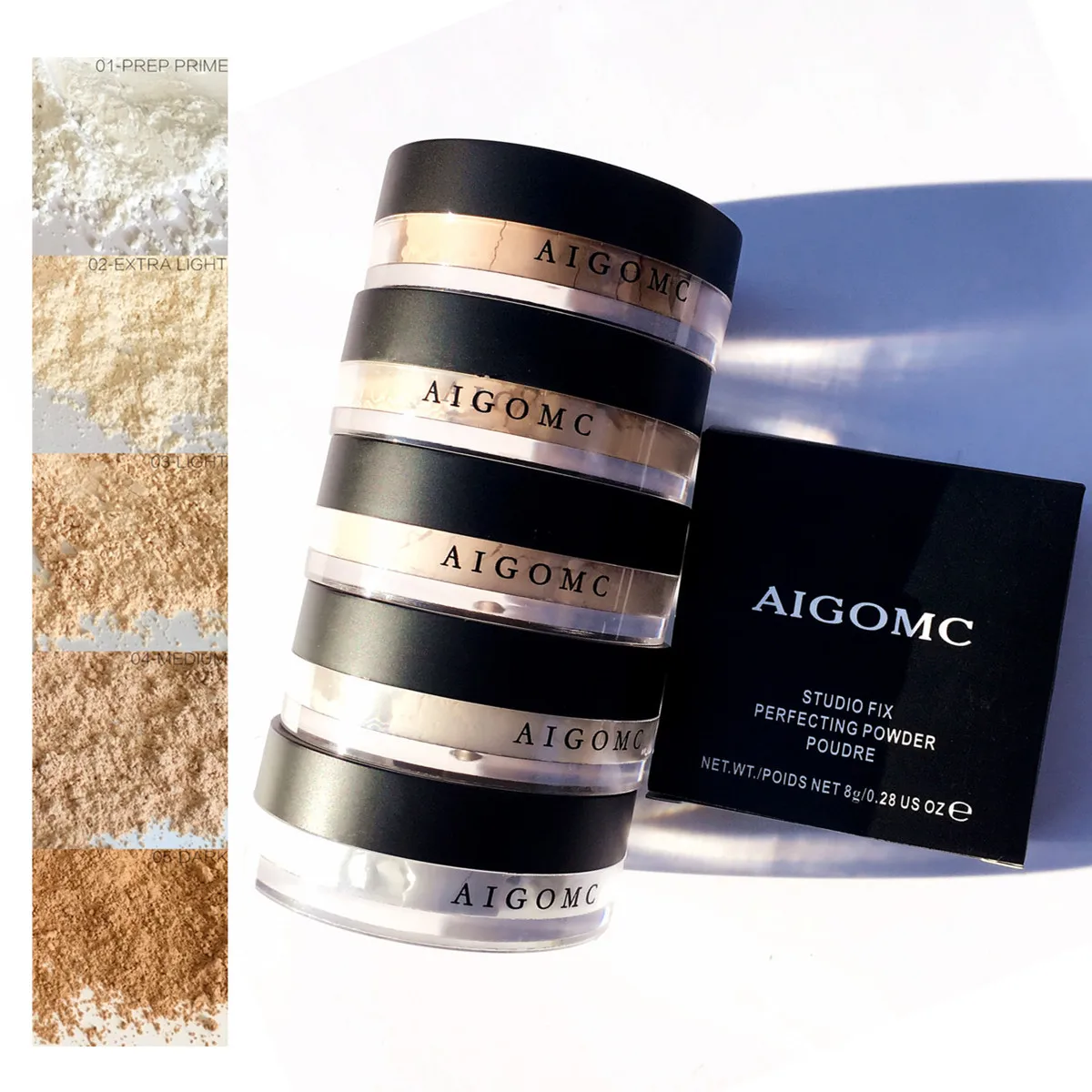 

Translucent Pressed Powder Smooth Face Makeup Foundation Waterproof Loose Powder Skin Finish Setting PREP+PRIME EXTRA LIGHT