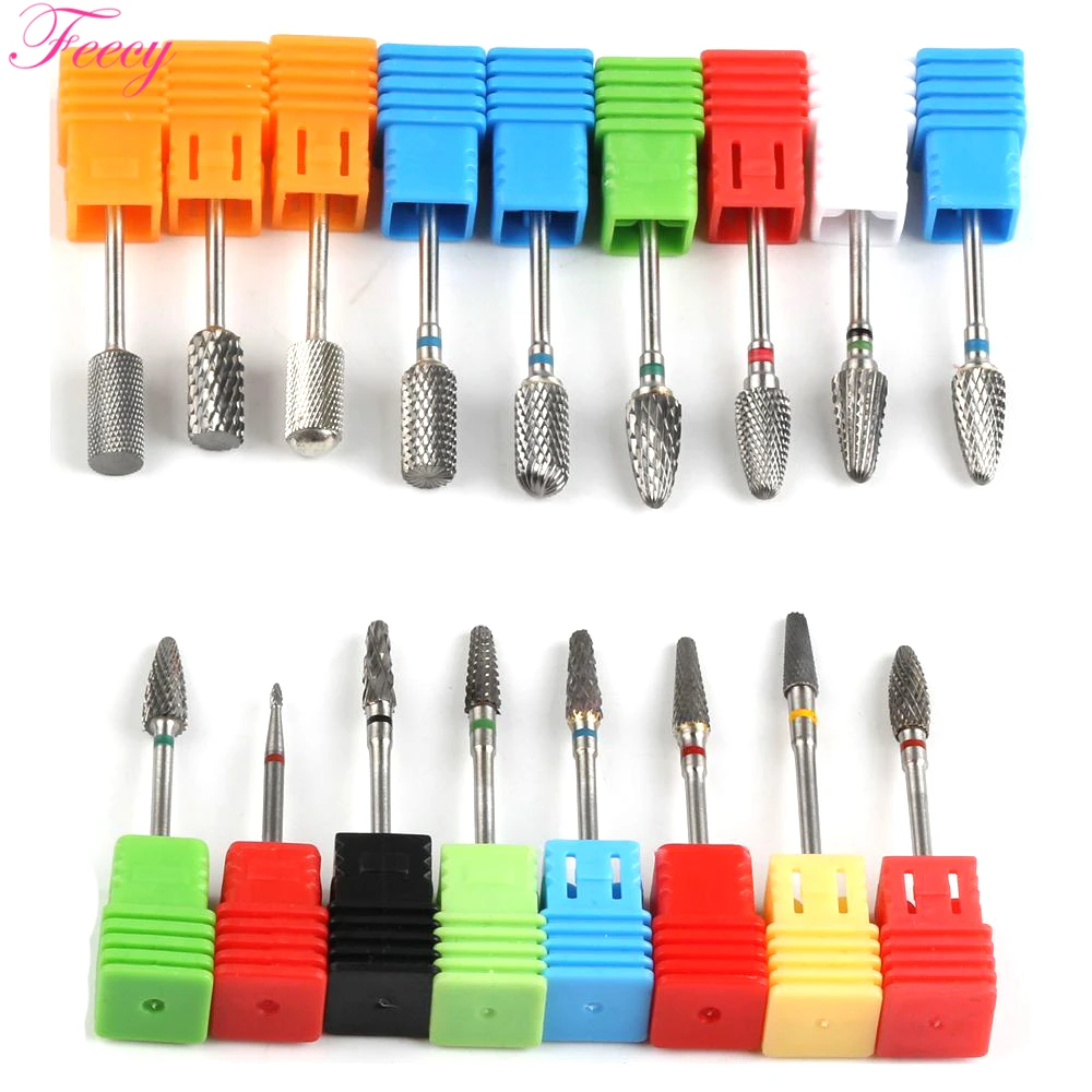 

Nail Drill Bits Cutter For Manicure Metal Bits Manicure Machine Accessories Nail Files Manicure Drill Machine Bit 3/32" 2.35