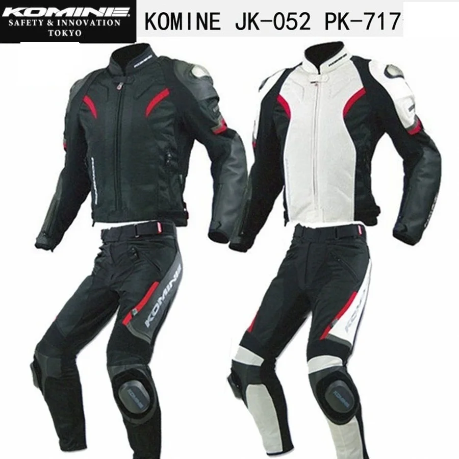 

Free shipping 1set New Men's Outdoor Summer Mesh Breathable Racing Suits Off-road Motorcycle Jacket and Pants With Slider Block
