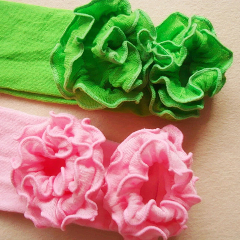 M89CNew детская одежда для маленьких девочек детские носки гетры для малышей носки наколенники, плотные колготки цвета: белый/черный/зеленый/розовый