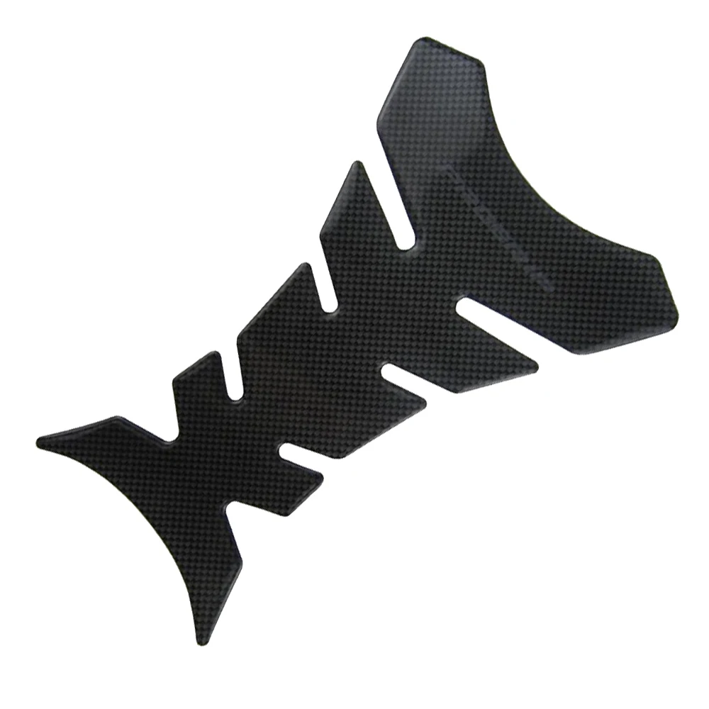 

Car styling Carbon Fiber 3D Motorcycle Tank Pad Tankpad Protector Sticker For Honda kawasaki yamaha suzuki bmw Fishbone