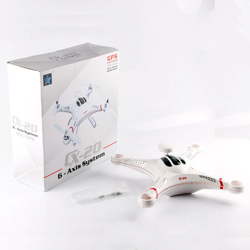 Cheerson CX 20 White Color Main Body shell Cover With Screw For font b Quadcopter b