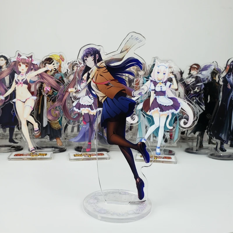  Anime Rascal Does Not Dream of Bunny Girl Senpai Sakurajima Mai Cosplay Double Side Acrylic Stand F