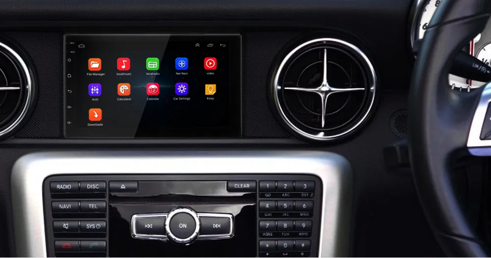 Top 2din Android GPS Navigation Car Radio MP5 Player For VW Toyota Universal USB Audio Players Bluetooth Support OBD TPMS DVR WiFi 4