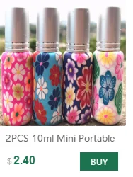 1Pcs 12ml Perfume Bottle Mini Portable Travel Refillable Perfume Atomizer Bottle Nozzle Spray Scent Pump Housing 6 Color Bottle