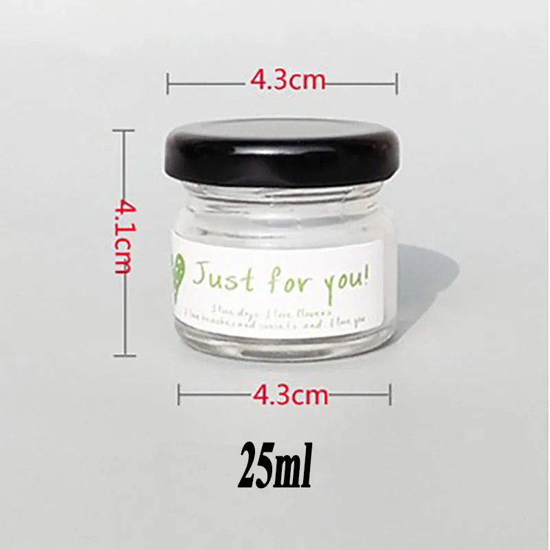 25ml glass bottle