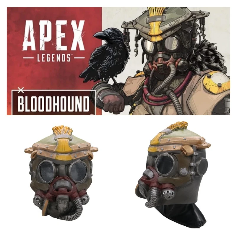 Новая игра Apex legends BLOODHOUND супергерой косплей маски для женщин и мужчин полный шлем латексная маска Хэллоуин вечерние реквизиты