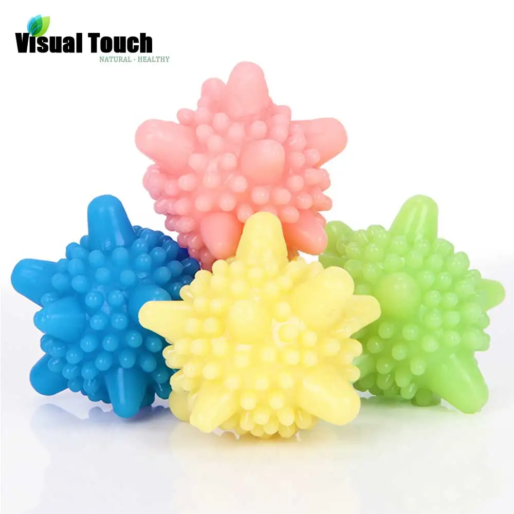 Visual Touch 1/5/10PCS Starfish Anti-winding Laundry Ball Washing Machine Solid Cleaning ball Random Color | Дом и сад