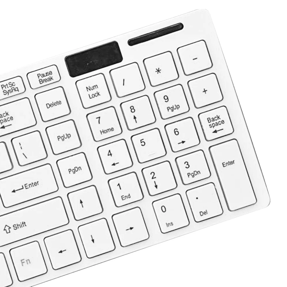 Vococal тонкая беспроводная 2 4G клавиатура + мышь USB приемник пленка для Mac PC ноутбук