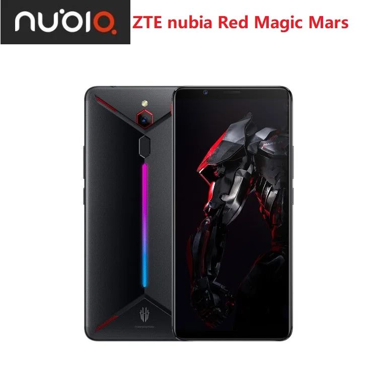 Оригинальный мобильный телефон ZTE nubia Red Magic Mars 6 0 дюйма 8 Гб ОЗУ 128 ПЗУ Восьмиядерный процессор Snapdragon 845