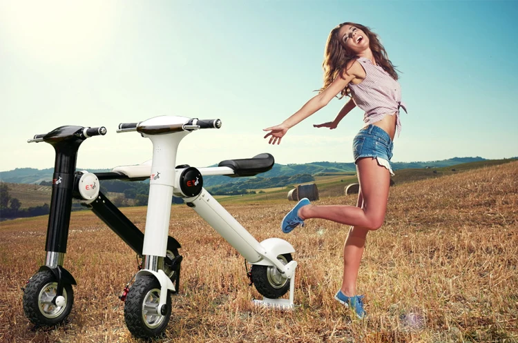 Top New ET Folding electric bicycle two-wheel balance intelligent electric car foldable motorcycle scooter 0 Top New ET Folding electric bicycle two-wheel balance intelligent electric car foldable motorcycle scooter 0