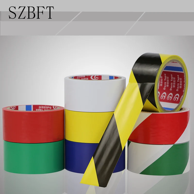 

SZBFT Warning tape ground marking identifies wear waterproof PVC floor adhesive