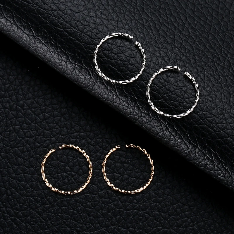 SHUANGR модные серьги Личность толстые круглые металлические женские серьги кольцо Гипербола ювелирных изделий серьги свадебный подарок Brincos