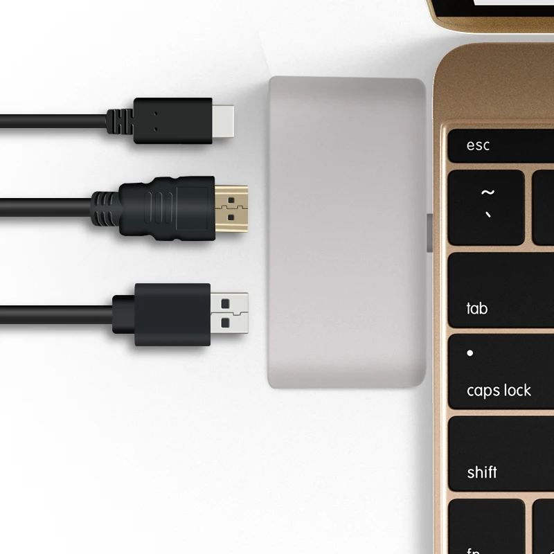 Thunderbolt 3 USB Type C концентратор док станция в режим HDMI Dex для Samsung Galaxy S8/S9 намерены с PD 0