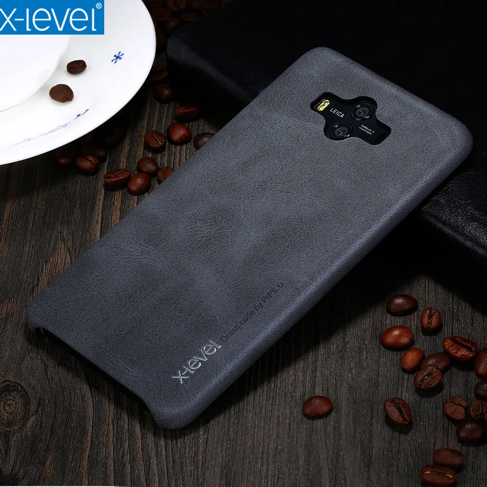 

X-Level Vintage Leather Case For Huawei Mate 10 Ultra thin Retro Phone Back Cover For Mate10 ALP-L09 ALP-L29 Leather Cover