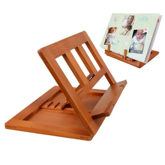 Colorful 1PC Wood Students Book Holder Bookends Creative