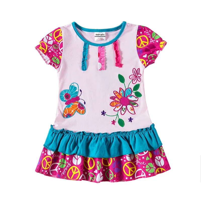 

2019 Summer Baby Girls Dresses Children Cotton Embroidered Dress Girls Casual Dresses For Kids Clothes Birthday Party Costume