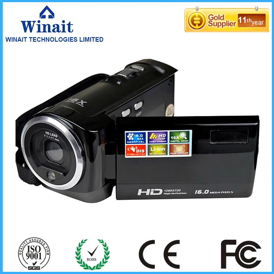 Buy Freeshipping 16mp 720p hd digital video camera 16X