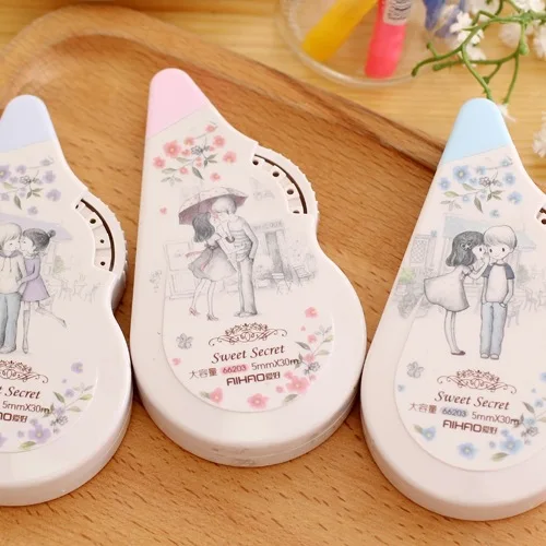 

Coloffice sweet secret correction tape with 30M extra large capacity correction office school supplies stationery wholesale 1pc