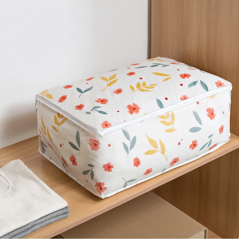 

Strong Foldable Storage Bag Clothes Blanket Quilt Closet Sweater Organizer Box Pouch Storage Box High Quality 2019 New Plastic