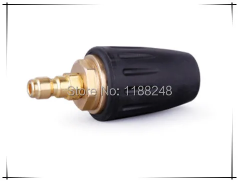 3500psi quick connect Turbo Nozzle high pressure washer jet accessory rotary water brass nozzle spray car cleaning |