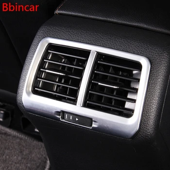 

Bbincar Auto Accessories ABS Chrome For Volkswagen Golf 7 GOLF7 2013-2017 Rear Armrest Air Vent Decoration Sequins Box