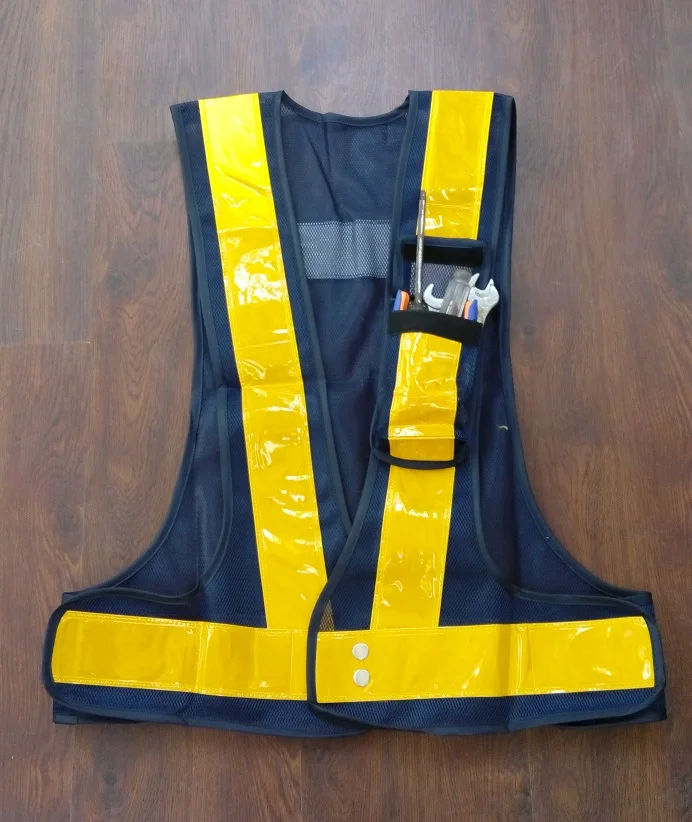 Yemingduo рабочий дорожный светоотражающий жилет воздухопроницаемая утолщенная сетчатПредупреждение ющая одежда для безопасности
