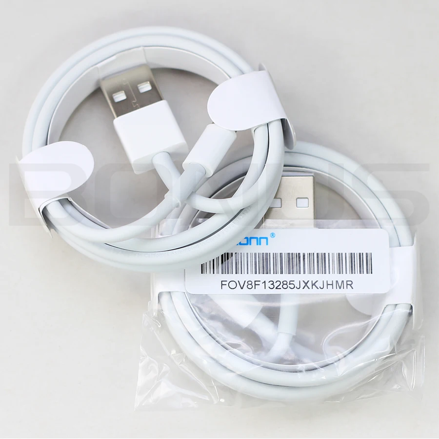 

10pcs/lot OD3.0mm 1M USB Charging Cable SIMPLIFIED E75 Chip USB Data Sync Cable for iPhone