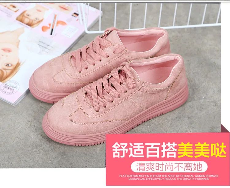 AGUTZM/женские кроссовки из натуральной кожи; модная женская обувь розового цвета; белые туфли на шнуровке; обувь на толстой подошве; обувь на платформе; Размеры 35-41