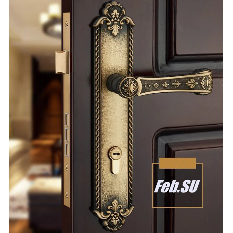 

85MM CENTRAL DISTANCE DOOR HANDLE LOCK WITH 70MM KEY LOCK