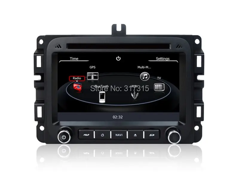 Flash Deal Auto Radio Car DVD Player for Dodge RAM 1500 2014 2015 w/ GPS Navigation Bluetooth TV USB SD MP3 AUX Auto Stereo Video Audio 0
