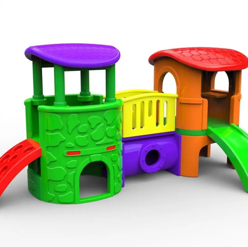 Bebe Glissiere Combinee Aire De Jeux Couverte Enfants En Plastique Playhouse Enfants Aire De Jeux Exterieure En Plastique Glisser Aliexpress