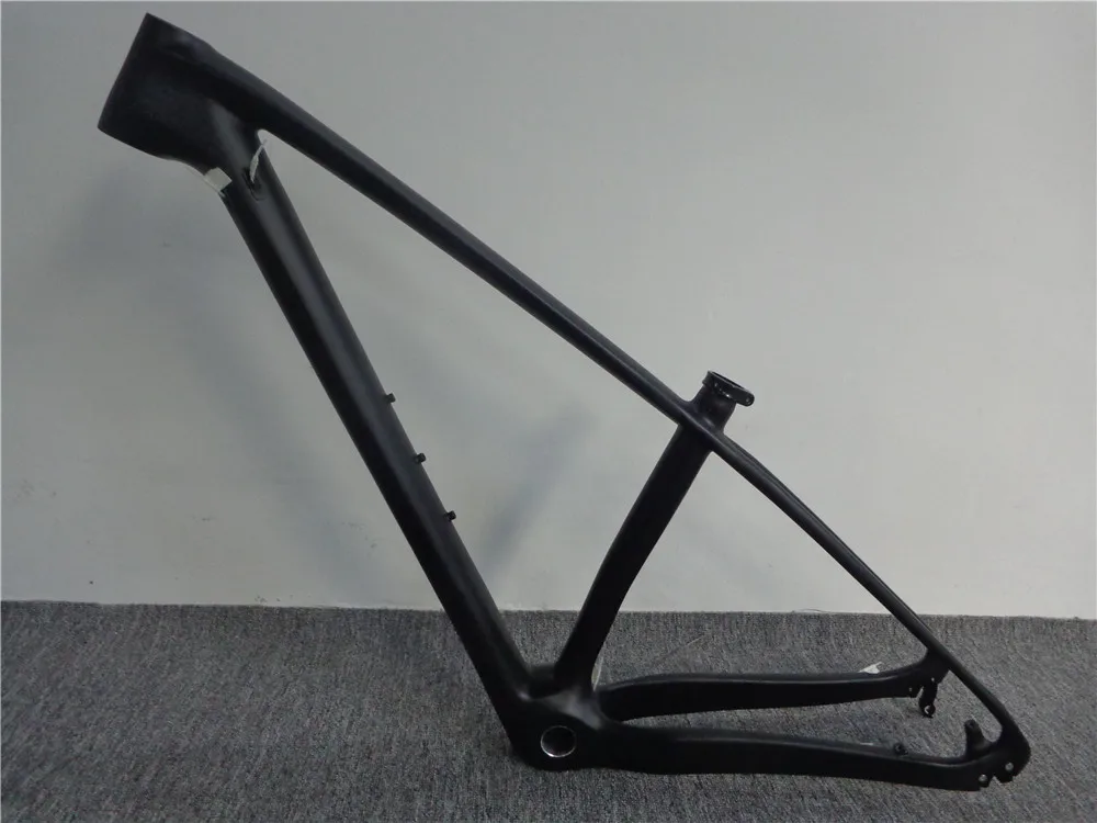 Excellent OEM painting mtb frames carbon 29 mountain bike frames size 15/17/19 available carbon mtb frames bsa with headset and clamp 0