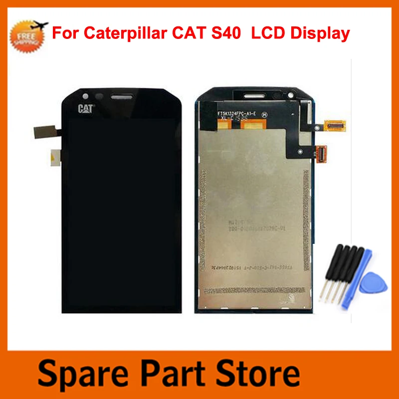 

Angcoucoux For Caterpillar Cat S40 Mobile Phone 4.7" LCD Display Complete Replacement Parts For LCD Cat S40